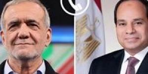 الرئيس
      السيسي
      يجرى
      اتصالاً
      هاتفياً
      بنظيره
      الإيراني
      "مسعود
      بزشكيان"