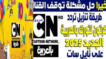 “مغامرات لا تنتهي” نزل تردد قناة كرتون نتورك بالعربية 2025.. بجودة عالية HD
